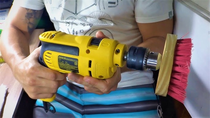 How to make a power scrubber with your cordless drill - CNET