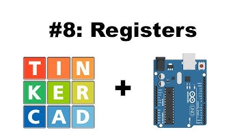 LED Light Show #8: Registers | Tinkercad Circuits Lesson Plan