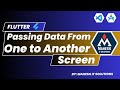Data Passsng Between Two Screen | Navigation Arguments