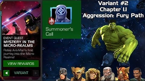 Variant #2 Chapter 1.1 Aggression Fury Path | Mystery In The Micro-Realms