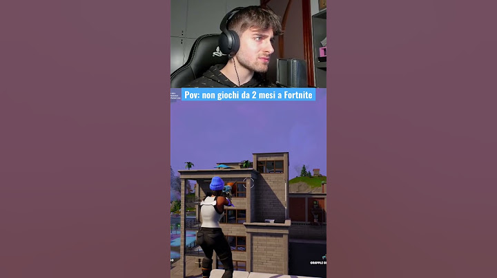 POV: NON GIOCHI DA 2 MESI a Fortnite e fai un game
