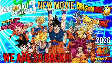 DRAGON BALL IS BACK! ANIME RETURNING?! NEW GAME ANNOUNCED! XENOVERSE 3 LEAK! | HUGE NEWS