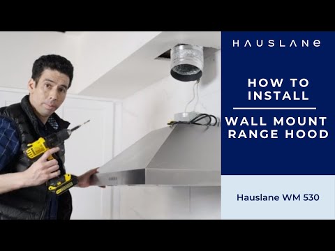 How to Install the Hauslane UC-PS38 Under Cabinet Range Hood Step-by-Step  Guide 