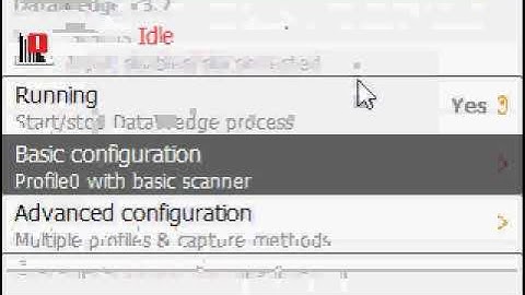 Körber Supplychain   Datawedge Send an ENTER key