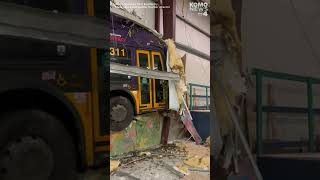 King County Metro bus crashes into Seattle skate park during 'youth program'