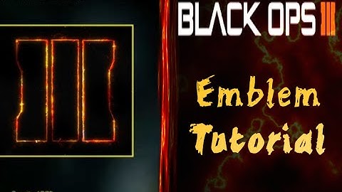 Advanced Warfare: BO3 Emblem Tutorial!