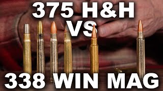 375 H&H vs 338 Win Mag | Ballistics Comparison