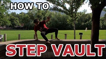How to STEP VAULT (beginner parkour tutorial)