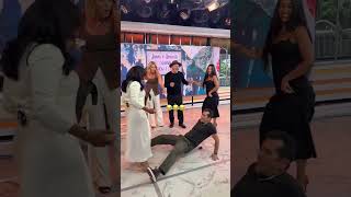 John Leguizamo Dances With Sheinelle Jones @jennasheinelle