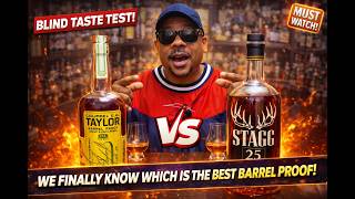 Don’t Buy Either Until You Watch This… EH Taylor BP vs Stagg 25 (Blind Test Results) #bourbon