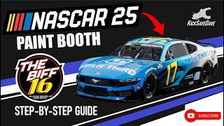 NASCAR 25 Paint Booth - 2026 Chris Buscher #17 Fifth Third Greg Biffle Tribute