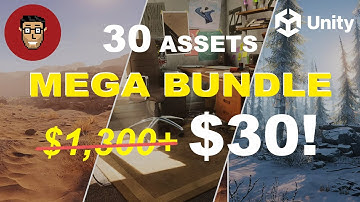 Save $1,300 with this Unity Sale (30 for 30 Mega Bundle)