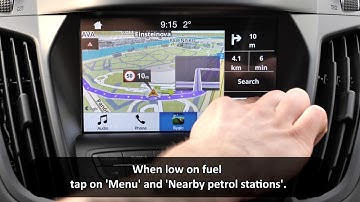 How to use Sygic Car Navigation Fuel Prices with Ford SYNC3