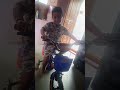 Etikyala Pranav Aditya cycling and pusha dailog delivering