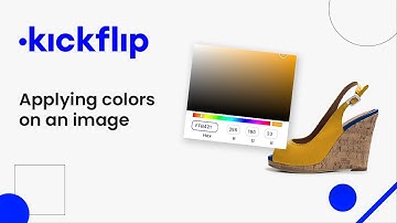Applying colors on an image
