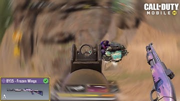 BY15 IS INSANE WITH THIS GUNSMITH IN CODM BATTLE ROYALE | SOLO SQUAD GAMEPLAY