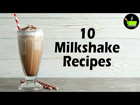 Easy Milkshake Recipes | Chocolate Milkshake | Oreo Milkshake | Mango Milkshake | Vanilla Milkshake | She Cooks