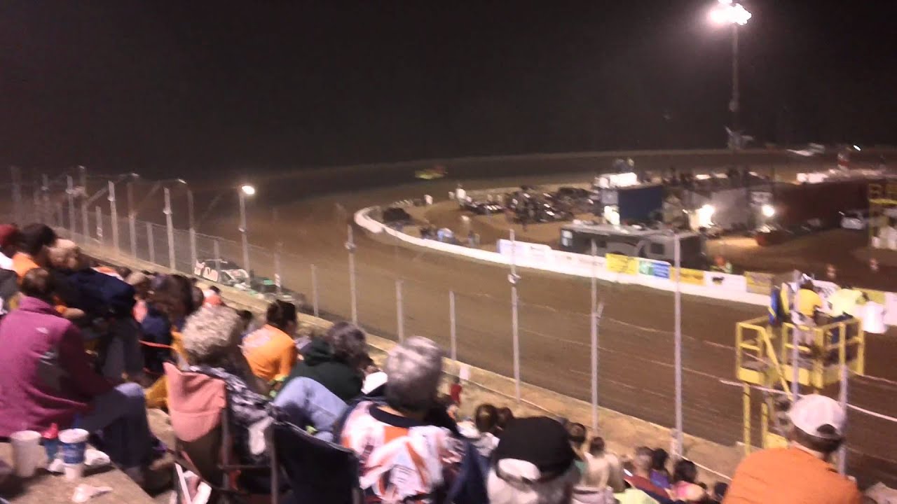 2012 Jimmy Thomas Memorial Super Late Model Finish at East Alabama ...