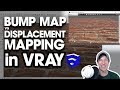 Getting Started Rendering in Vray (EP 5) - BUMP MAPS vs DISPLACEMENT MAPS in Vray for SketchUp