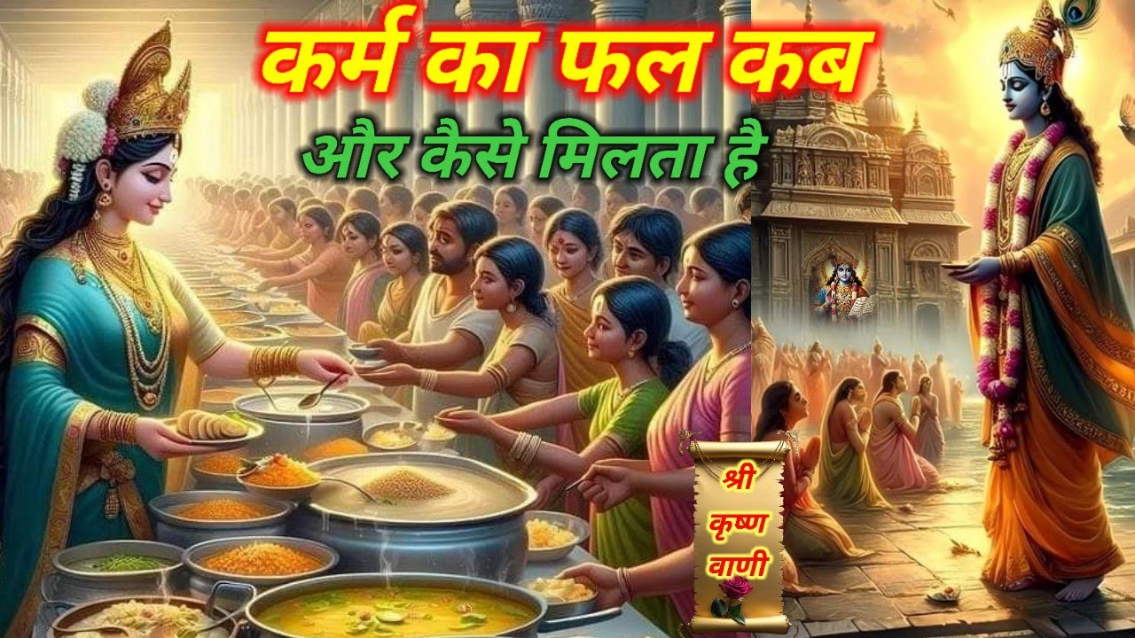 कर्म का फल कब और कैसे मिलता है #भगवान श्री कृष्ण की अनमोल ज्ञान।Krishn Vani।Bhagavat Geeta Upadesh 