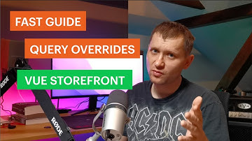 Fast guide to Query Overrides #vuestorefront #digibart