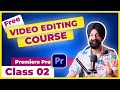Premiere pro course  class 02  learn editing  in hindi  sequences transitions and more