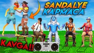 KAVGA VAR ! TAKİPÇİLERLE SANDALYE KAPMACA l Türkçe Fortnite