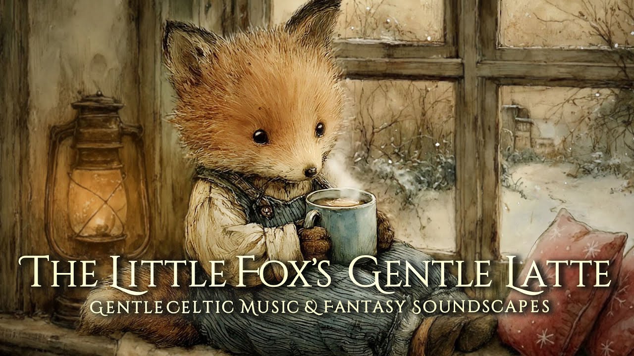 [Celtic Music] Peaceful Moments In The Forest Cafe –  The Little Fox’s Gentle Latte