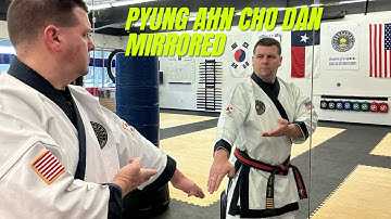 How to do Pyung Ahn Cho Dan - Mirrored