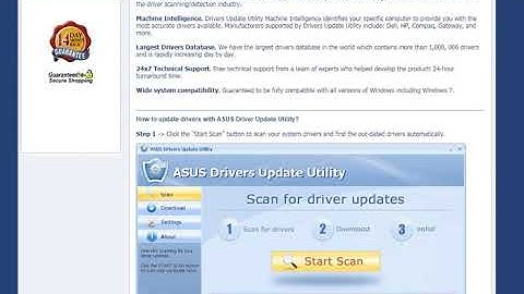 ASUS Drivers Update Utility