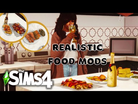 THE SIMS 4 FOOD MODS🍕🥙