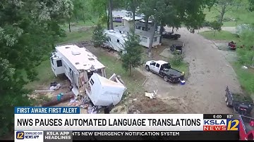 National Weather Service pauses automatic language translations for non-english speakers