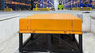 Hydraulic Dock Leveler Container Loading Ramp Dock Leveler Equipment Loading Equipment
