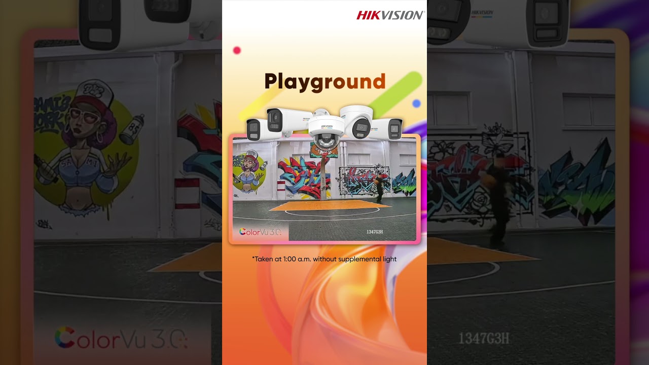 Hikvision - Value Series with ColorVu 3.0 - Playground