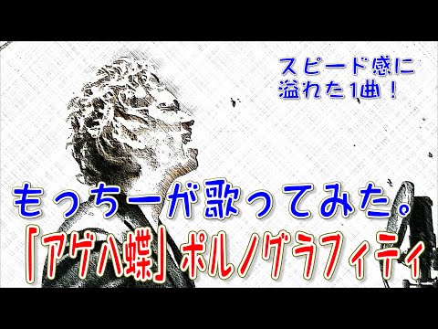 ポルノグラフィティ「アゲハ蝶」をもっちーが歌ってみた。