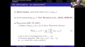 Robust and Efficient Approximate Bayesian Computation: A Minimum Distance Approach