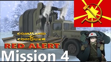 Command & Conquer Remastered: Red Alert 1 - Soviet Mission #4 Behind the Lines