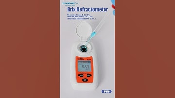 Our ​​Digital Refractometer​​ delivers ​​lab-grade accuracy​​ (0~35% Brix) in seconds