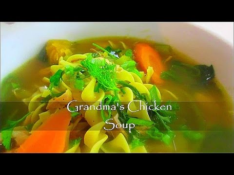 Grandmas Chicken Noodle Soup by Keith Lorren