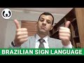 Sign language in Brazil | Abel speaking Brazilian Sign Language, also known as Libras | Wikitongues