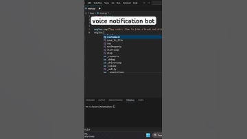 Python Script That Speaks Notifications Out Loud #pythonshorts #shorts #python #pythontricks #short