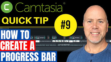 How to QUICKLY Add a Progress Bar in your Video | Camtasia Tip!
