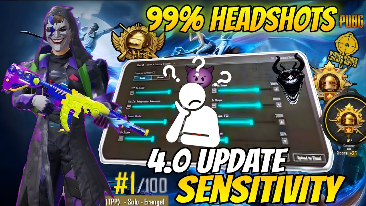 BGMI 4.0 Best Sensitivity Settings for All Devices – Low-End Android, High-End | Non-Gyro And Gyro!