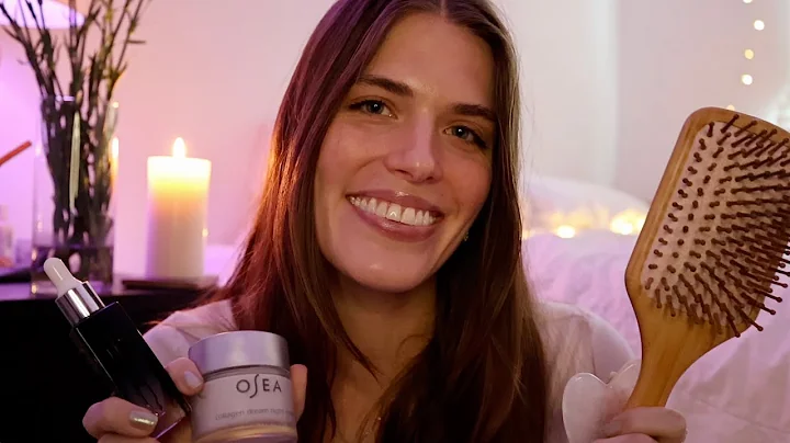 ASMR | Friend Pampers You Before Bed 😴🎀 (Scalp Massage, Hair Brushing, Skincare, Layered Sounds)