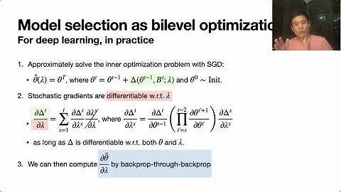 Online hyperparmeter tuning, Kyunghyun Cho
