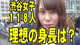 モテる身長 総勢118人調査 男性の理想の身長は モテたいくん Youtube