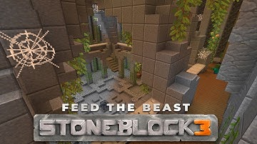 FTB Stoneblock 3 - The Cave Of Wonder!!