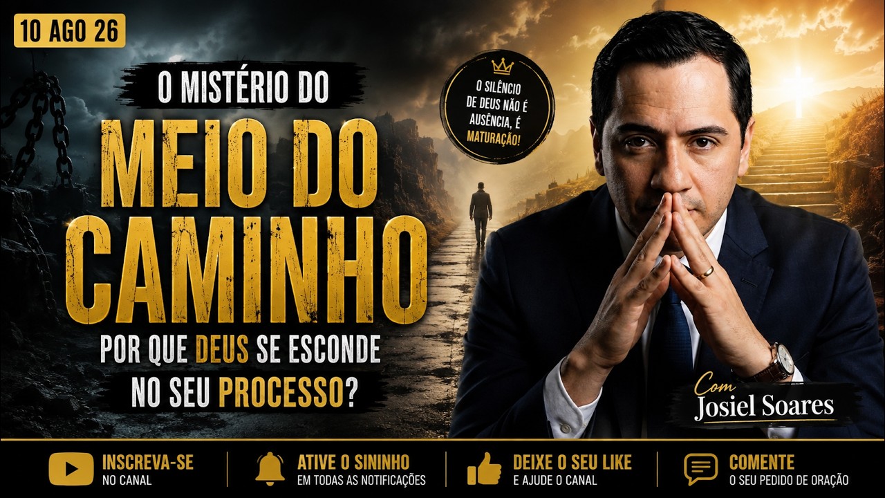 VOCÊ ACHA QUE ESTÁ SOZINHO? A Verdade Sobre o Silêncio de Deus Que Ninguém Te Conta - Josiel Soares