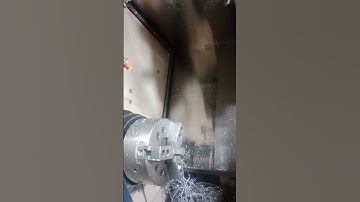 CNC Lathe Machine Working project grant ideas in 15 second#cnc #cncmachine #machine #lathe#vlog #mac