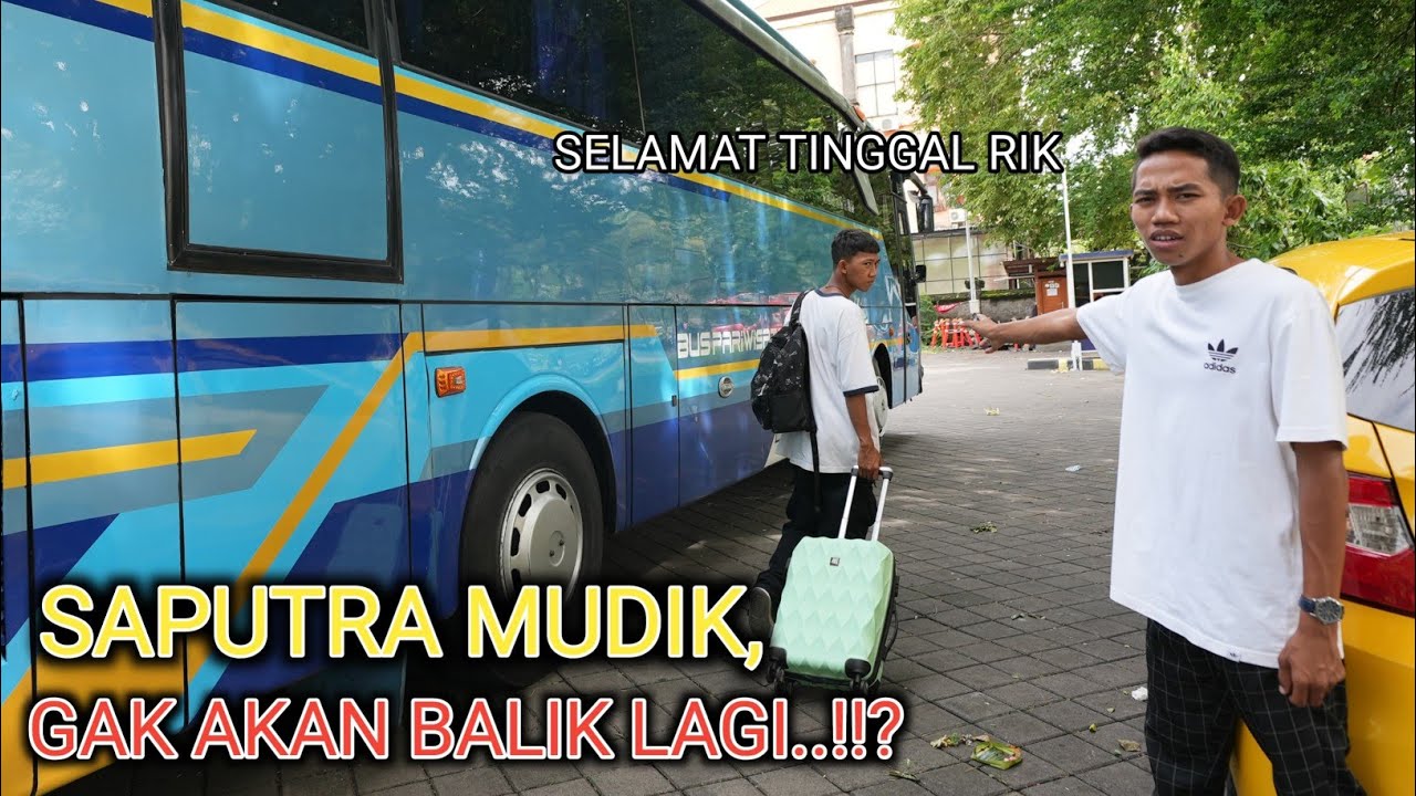 DITINGGAL MUDIK SAMA SAPUTRA, ARIK JADI SEDIH😭 | Mikael Family